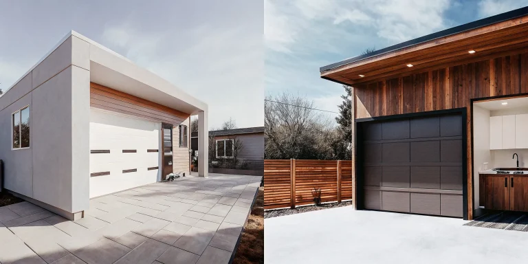A modern garage to ADU conversion that adds style and value to a home.