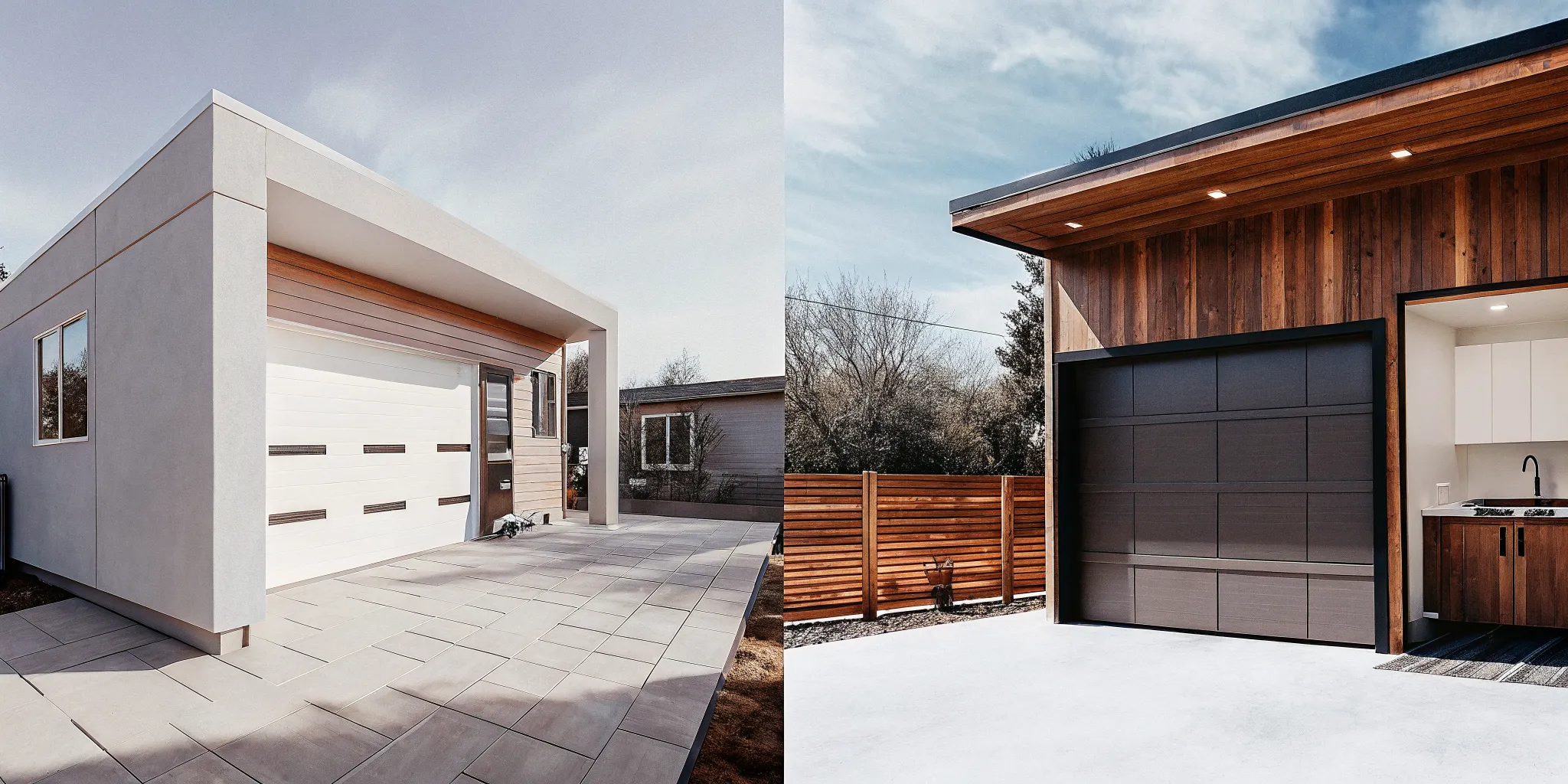 A modern garage to ADU conversion that adds style and value to a home.