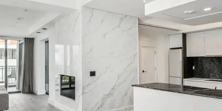 A modern 2-bedroom home remodel, a key factor in determining the total project cost.