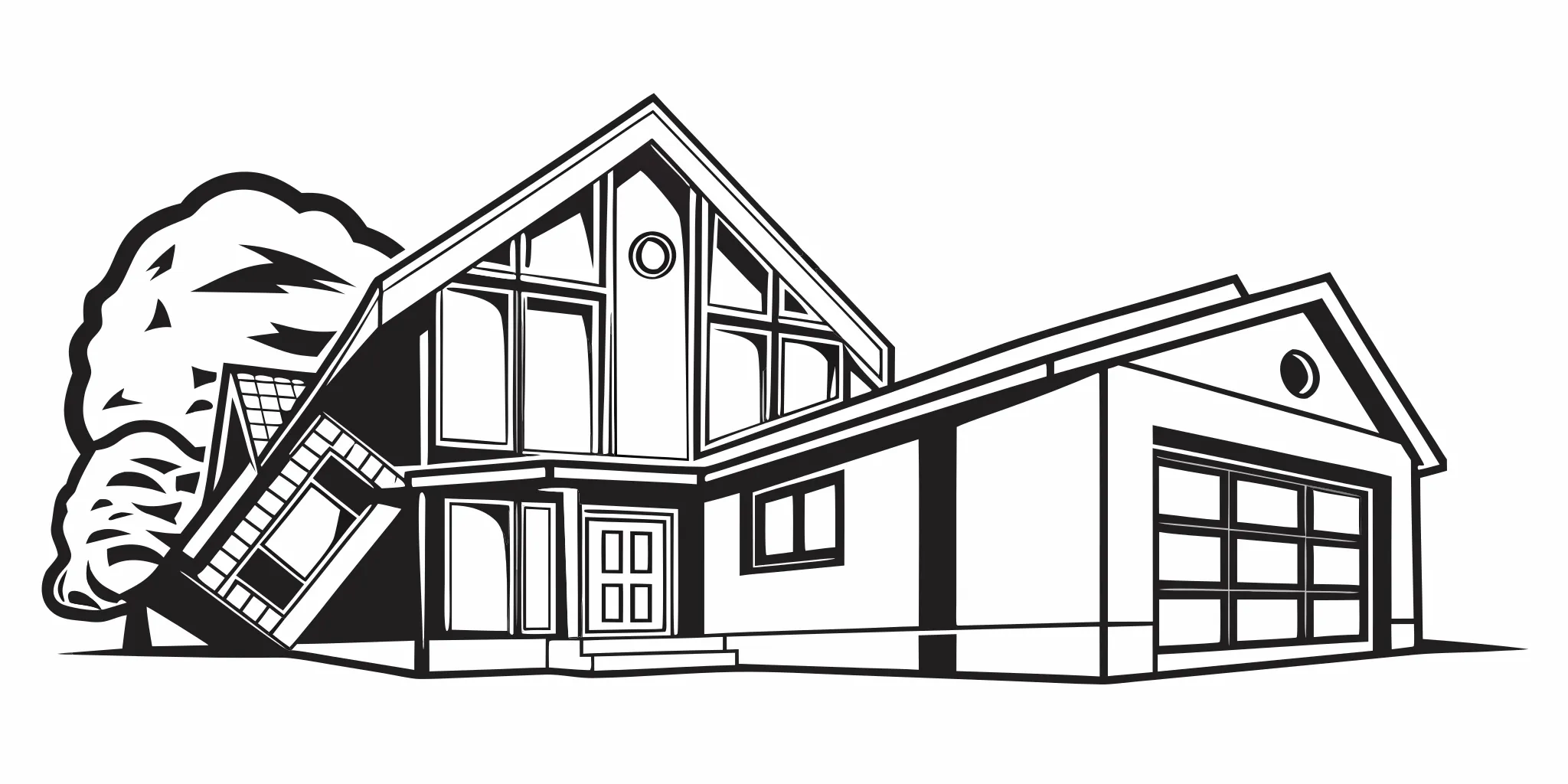 A modern home with a new addition, a project that needs an accurate cost estimate.