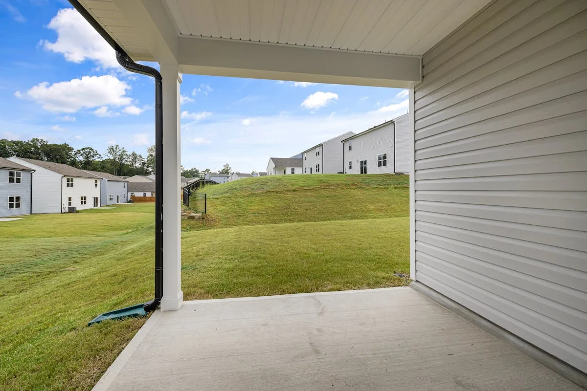 Concrete patio construction in Arvada CO - residential backyard project
