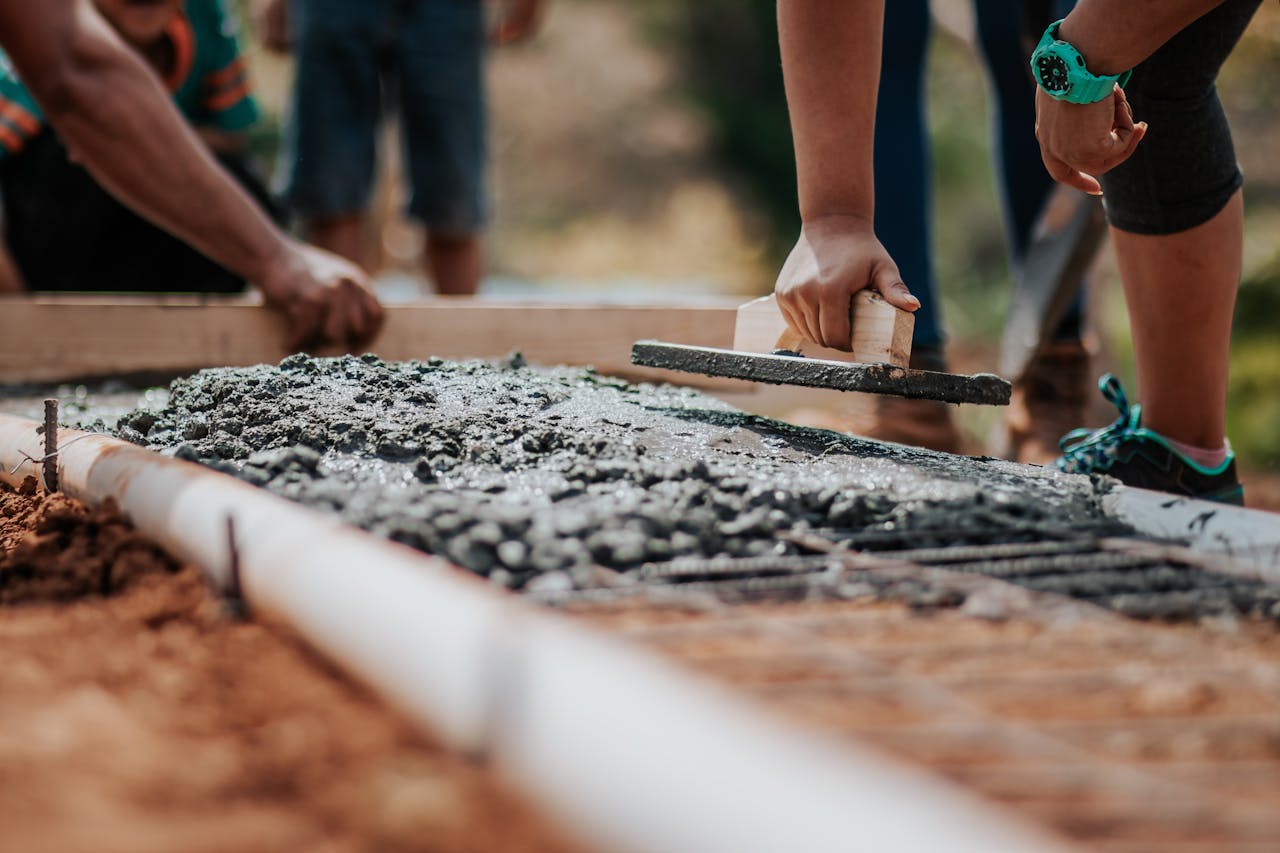 Outdoor living space construction in Highlands Ranch Colorado