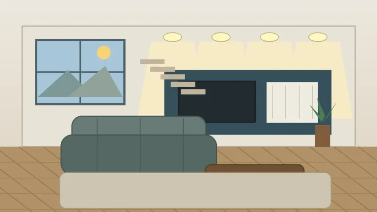 Finished basement living space in Denver showing how much value a finished basement can add
