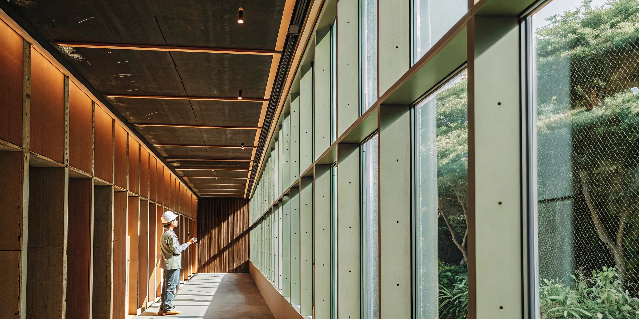 Commercial painting and drywall repair services creating a seamless finish.