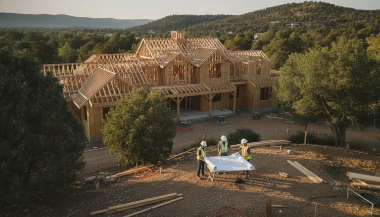 Custom estate home construction project in the Denver Metro Area