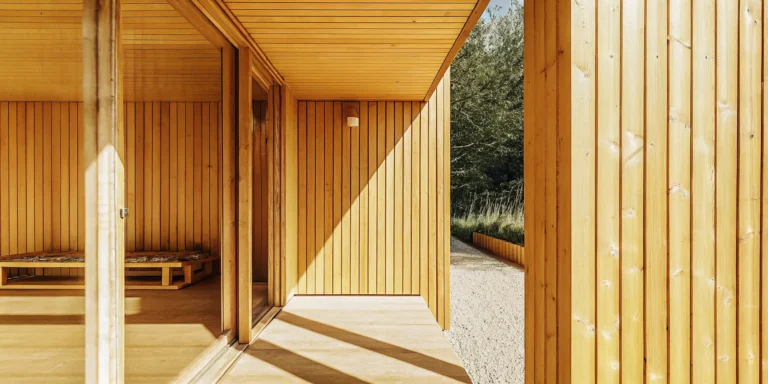 Luxury green home with sustainable materials, built by expert green home builders.